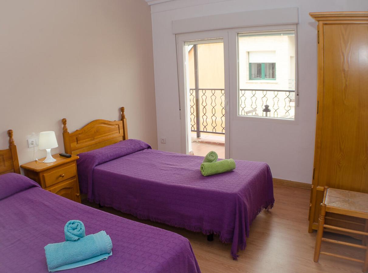Hostal Los Calatravos Alcaniz Exterior foto