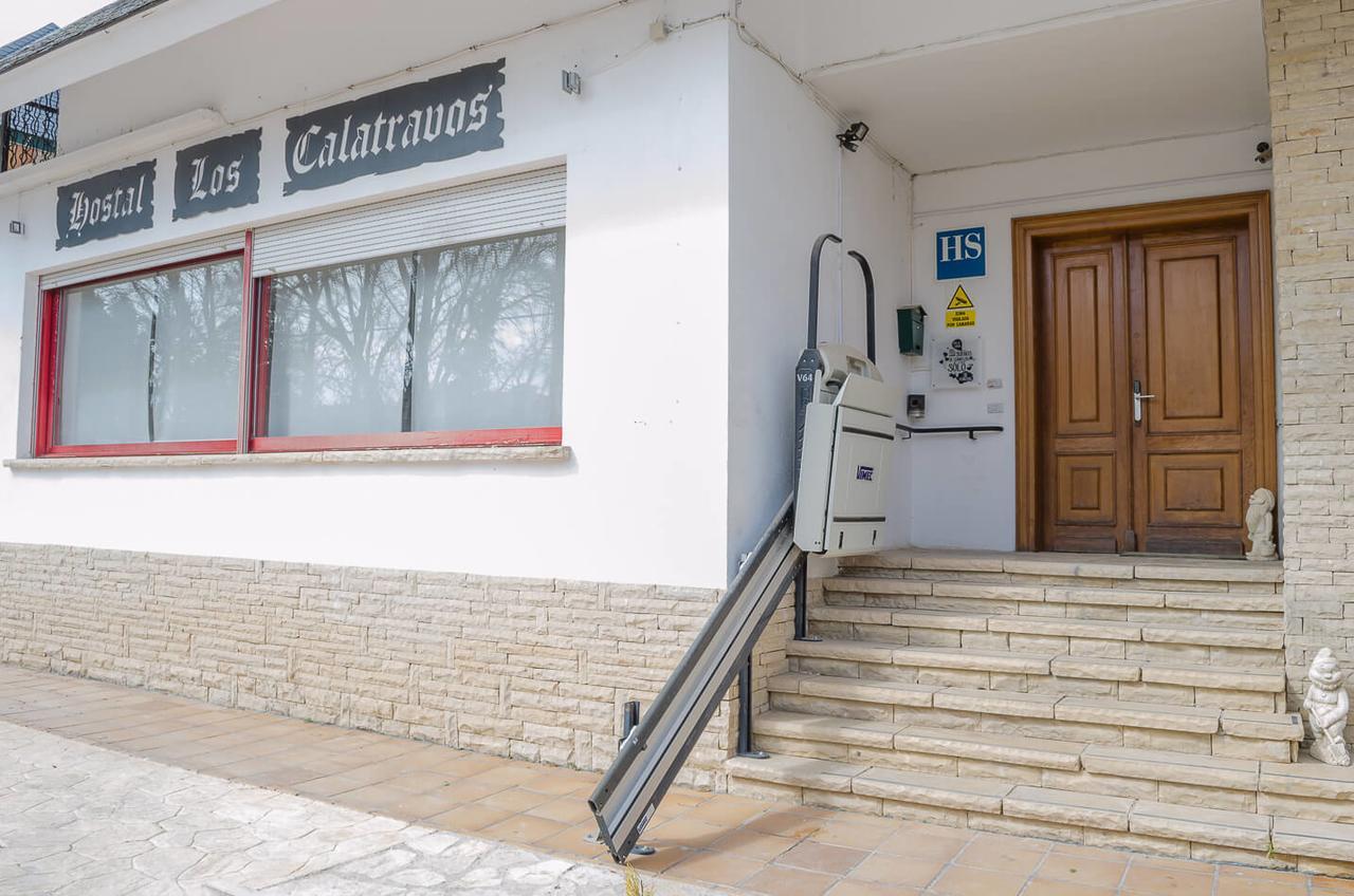 Hostal Los Calatravos Alcaniz Exterior foto